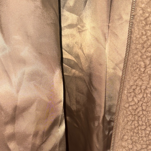 Calvin Klein Warm Brown Teddy Jacket - Picture 9 of 9